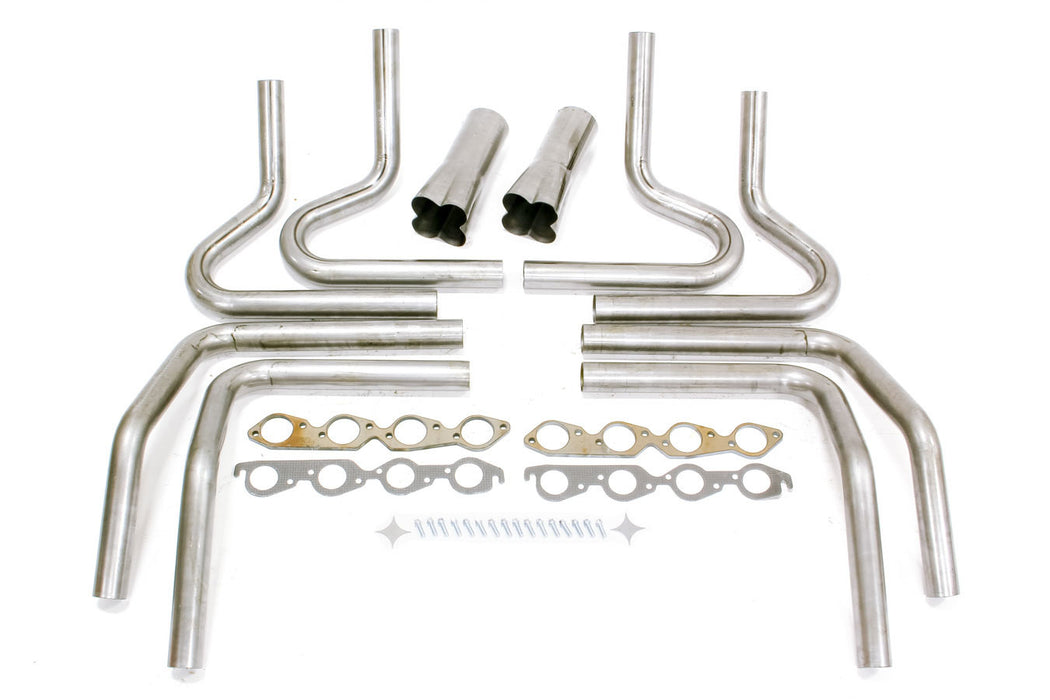 HEDMAN 65675 2-1/4in BBC Weld UP Kit- 4in Weld On Collector