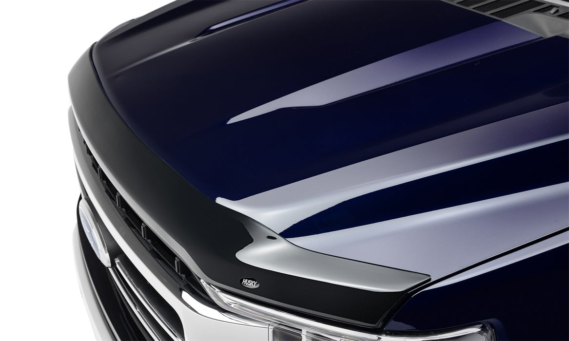 Husky Liners 2842135 Aeroskin Hood Protector; Smoke for Select Ford F-250 Super Duty, Ford F-350 Super Duty, Ford F-450 Super Duty, Ford F-550 Super Duty