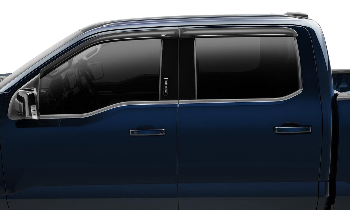 Husky Liners 2854117 Low Profile Ventvisor Deflector; Smoke; Outside Mount; 4 pc. for Select Honda Odyssey