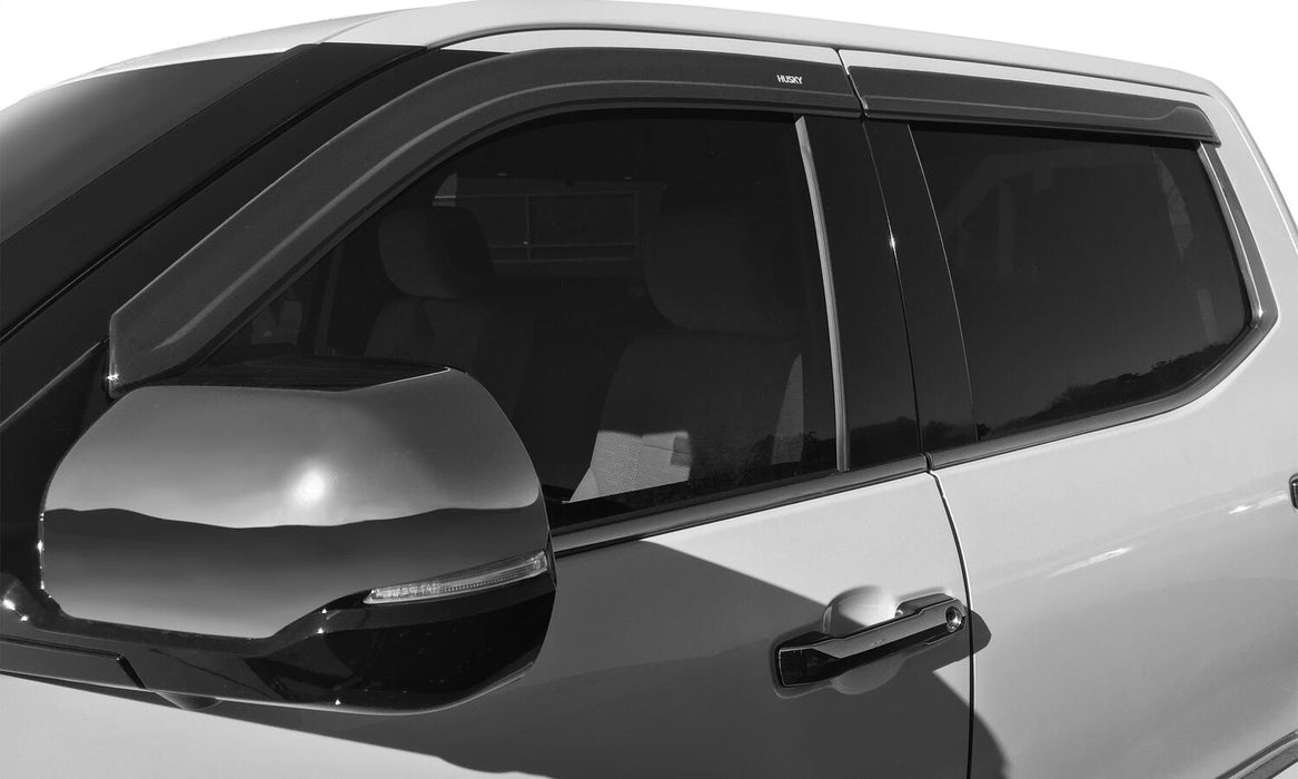 Husky Liners 2854102 Low Profile Ventvisor Deflector; Smoke; Outside Mount; 4 pc. for Select Dodge Durango