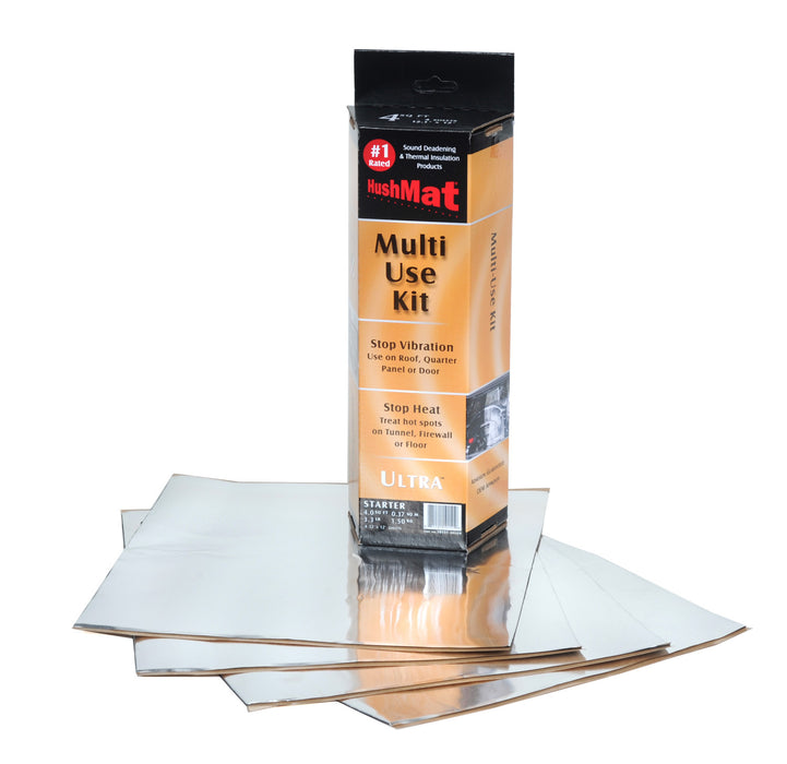 HUSHMAT 10151 Ultra Starter Kit- 4pc 12in.x11in. Silver