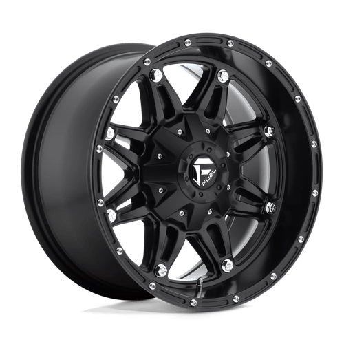 Fuel 1PC D53117909845 D531 17X9 6X135/5.5 MT-BLK -12MM - Truck Part Superstore