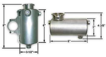HOWE 342410 Vertical Surge Tank Clamp On 1.75in