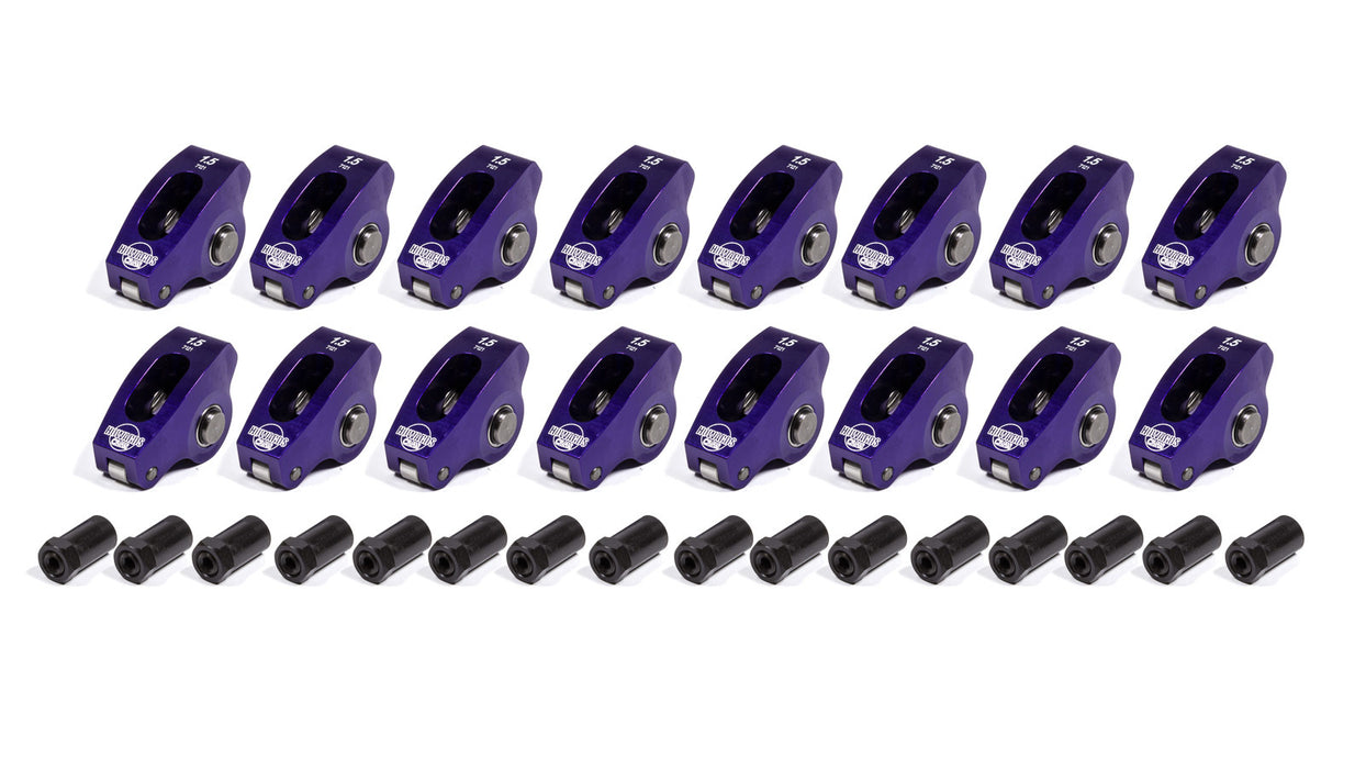 HOWARDS RACING COMPONENTS 90070 Roller Rocker Arms - SBC 1.5 Ratio 3/8 Stud