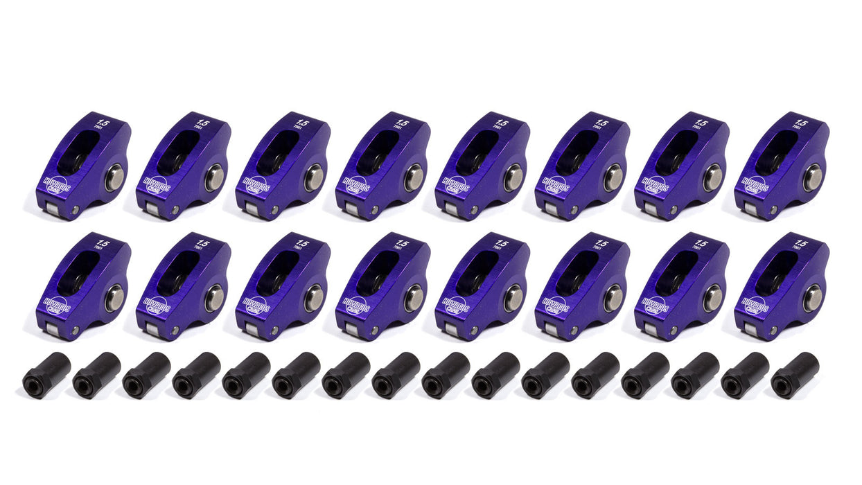 HOWARDS RACING COMPONENTS 90072 Roller Rocker Arms - SBC 1.5 Ratio 7/16 Stud