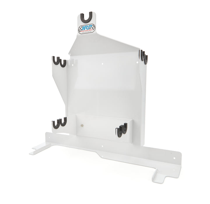HEPFNER RACING PRODUCTS HRP6135-WHT Nerf And Bumper Rack For Mounting In Trailer