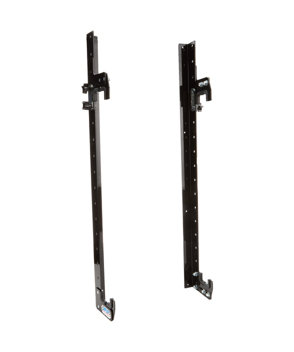 HEPFNER RACING PRODUCTS HRP6340A-BLK Radiator Mount Black Adjustable