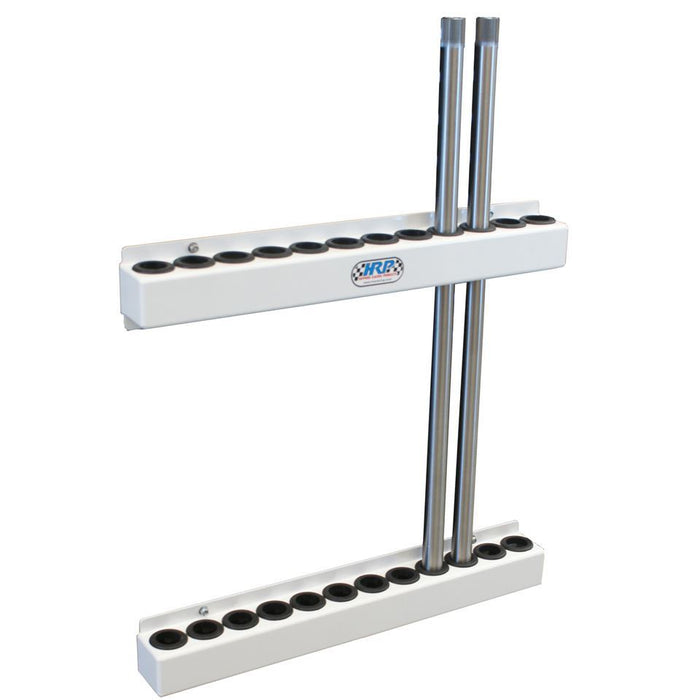 HEPFNER RACING PRODUCTS HRP6351-WHT Torsion Bar Rack for Midget Bars White