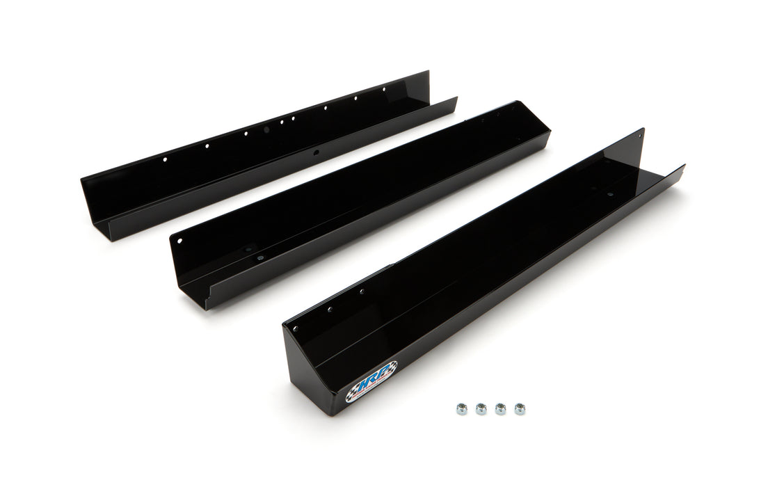 HEPFNER RACING PRODUCTS HRP6550-BLK Top Wing Wall Tray Black Adjustable