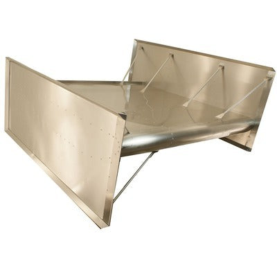 HEPFNER RACING PRODUCTS STW0500B-FS Top Wing Flat w/Super Side Boards