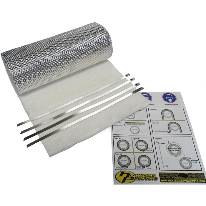 HEATSHIELD PRODUCTS 177014 Header Armor 1/2in Thick 1/8in x 24 in