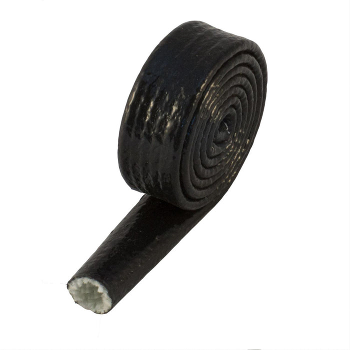 HEATSHIELD PRODUCTS 210040 Fire Shield Sleeve Black 3/8 in id x 3 ft Roll