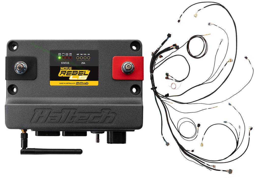HALTECH HT-220201 Nexus Rebel LS Kit w/Cable Throttle EV1 Inj