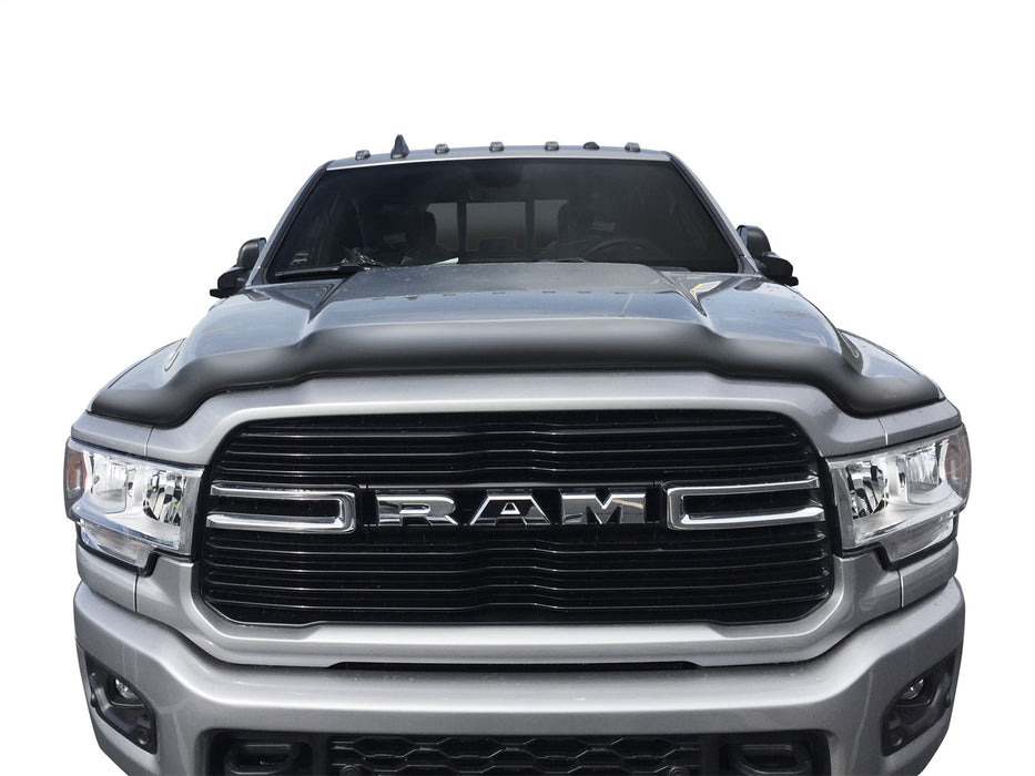 Husky Liners 2877163 Aeroskin Hood Protector; Matte Black Low Profile for Select Ram
