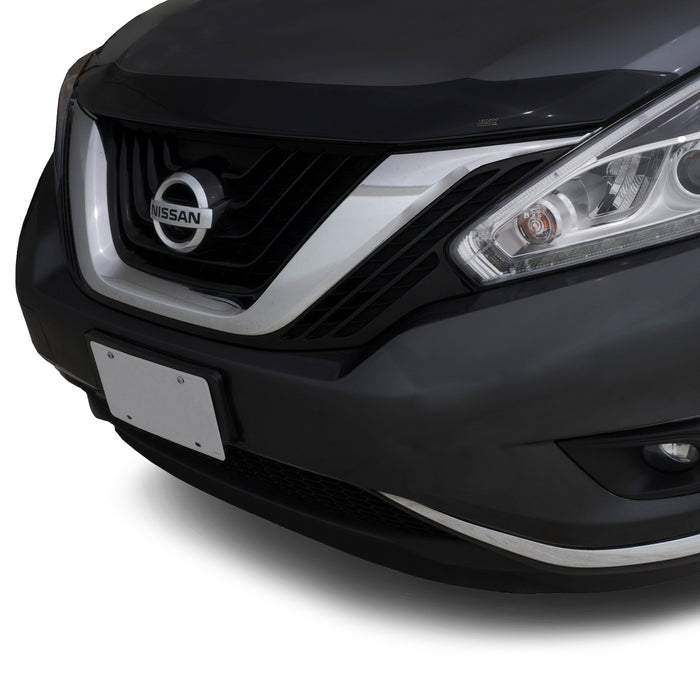 Husky Liners 2877095 Aeroskin Hood Protector; Matte Black Low Profile for Select Nissan TITAN XD