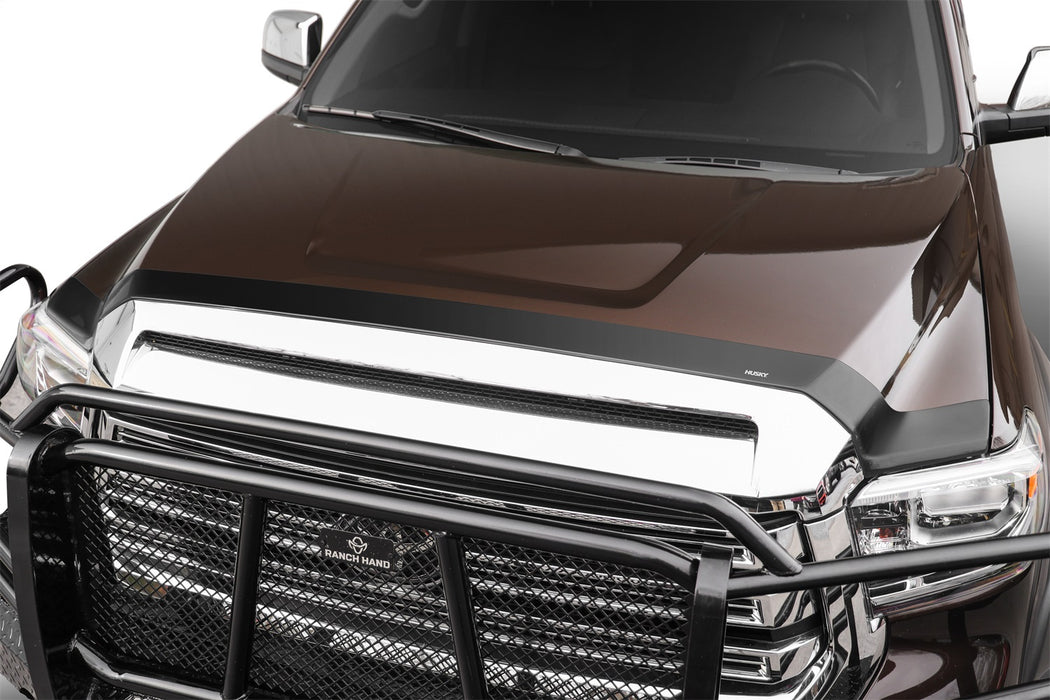 Husky Liners 2842094 Aeroskin Hood Protector; Smoke for Select Toyota Tundra