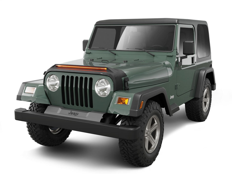 Husky Liners 2820091 Aeroskin Lightshield PRO Hood Protector for Select Jeep TJ, Jeep Wrangler