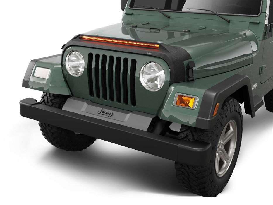 Husky Liners 2820091 Aeroskin Lightshield PRO Hood Protector for Select Jeep TJ, Jeep Wrangler