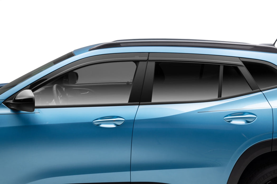 Husky Liners 2854116 Low Profile Ventvisor Deflector; Smoke; Outside Mount; 4 pc. for Select Chevrolet Trax