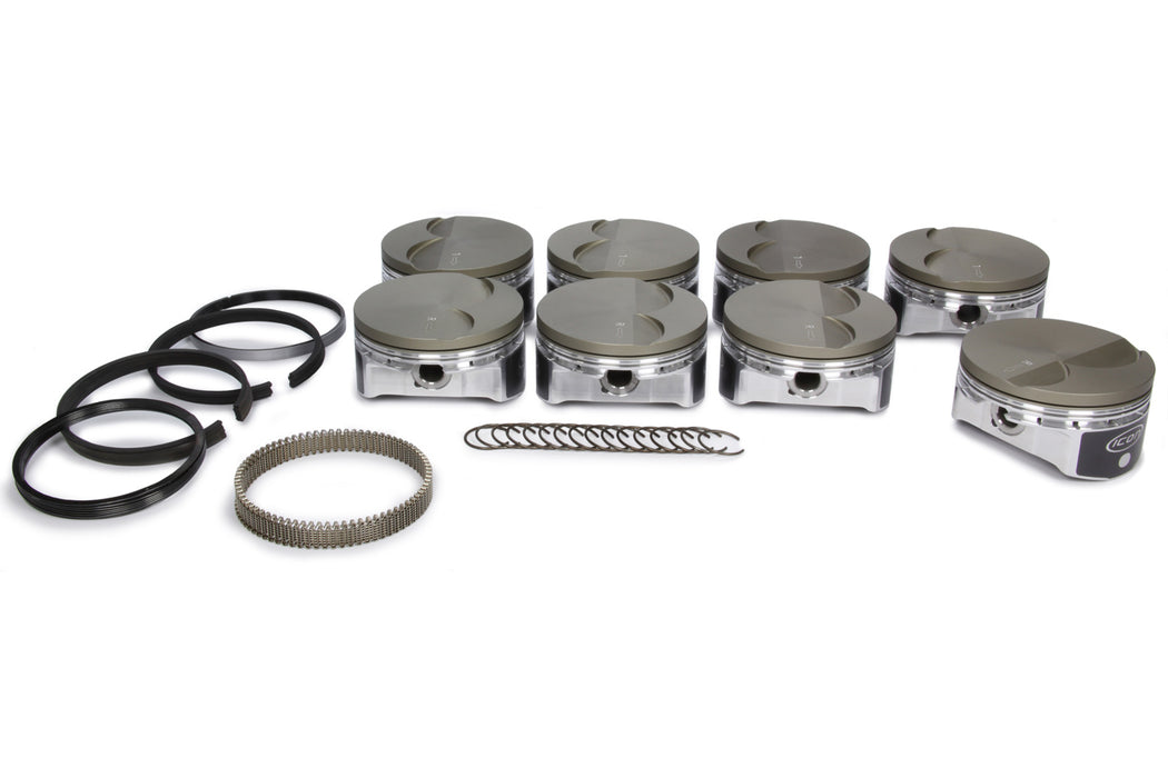ICON PISTONS IC531CAKTS.030 LS 6.0L/6.2L FT Forged Piston/Ring Set 4.030