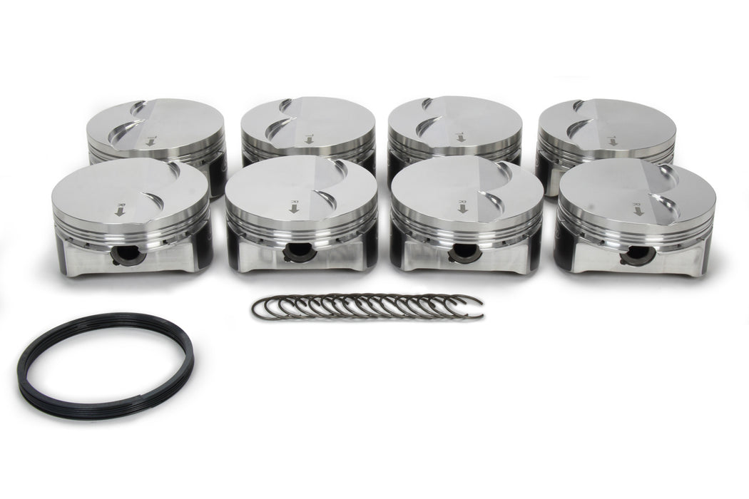 ICON PISTONS IC552C.030 LS 6.0L/6.2L FT Forged Piston Set 4.030 Bore