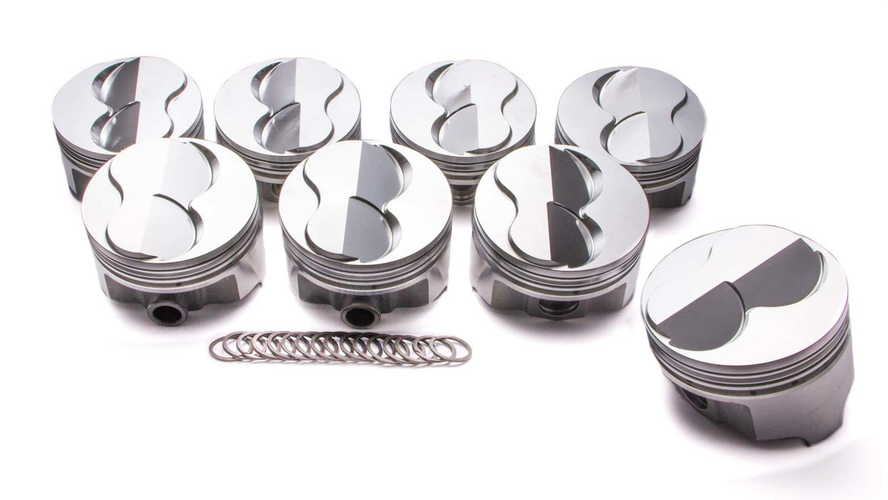 ICON PISTONS IC793.040 SBC Forged Domed Piston Set 4.040 Bore +6.26cc