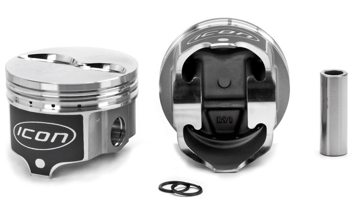 ICON PISTONS IC822.040 BBM F/T Piston Set 4.360 Bore -4.5cc
