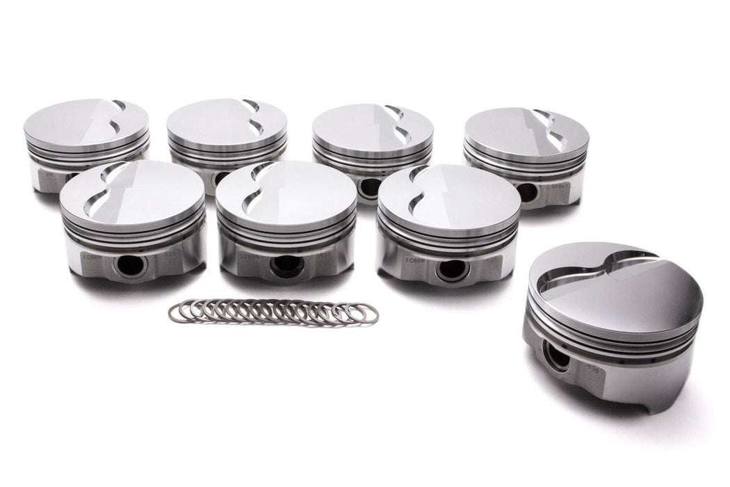 ICON PISTONS IC941.040 Pontiac V8 FT Piston Set 4.165 Bore -.430cc