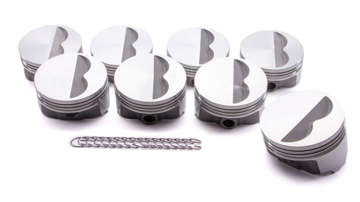 ICON PISTONS IC9941.030 SBC FHR F/T Piston Set 4.155 Bore -3.7cc