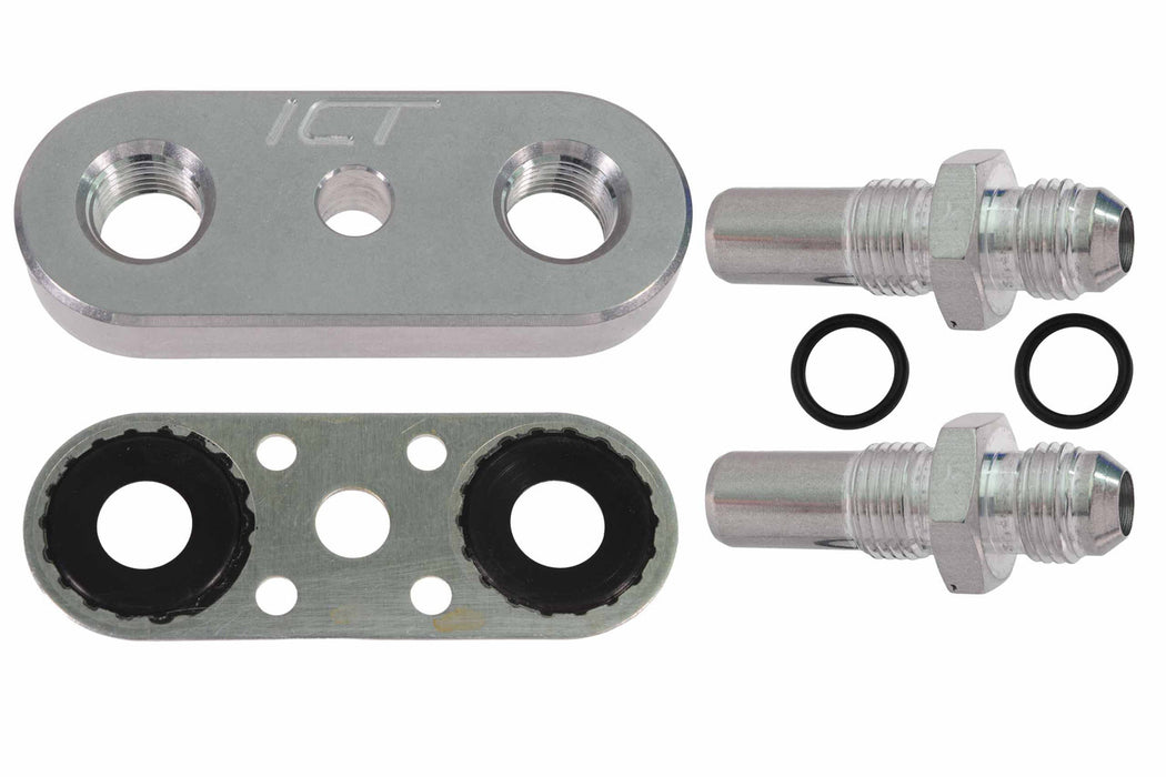 ICT BILLET 551121-6AN 6L80E 6L90E 8L90E Transm ission Cooler Line Adapt