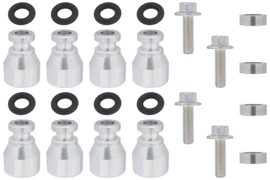 ICT BILLET 551287-LS-036 Fuel Injector Spacer Set of 8 Truck Intake Manif