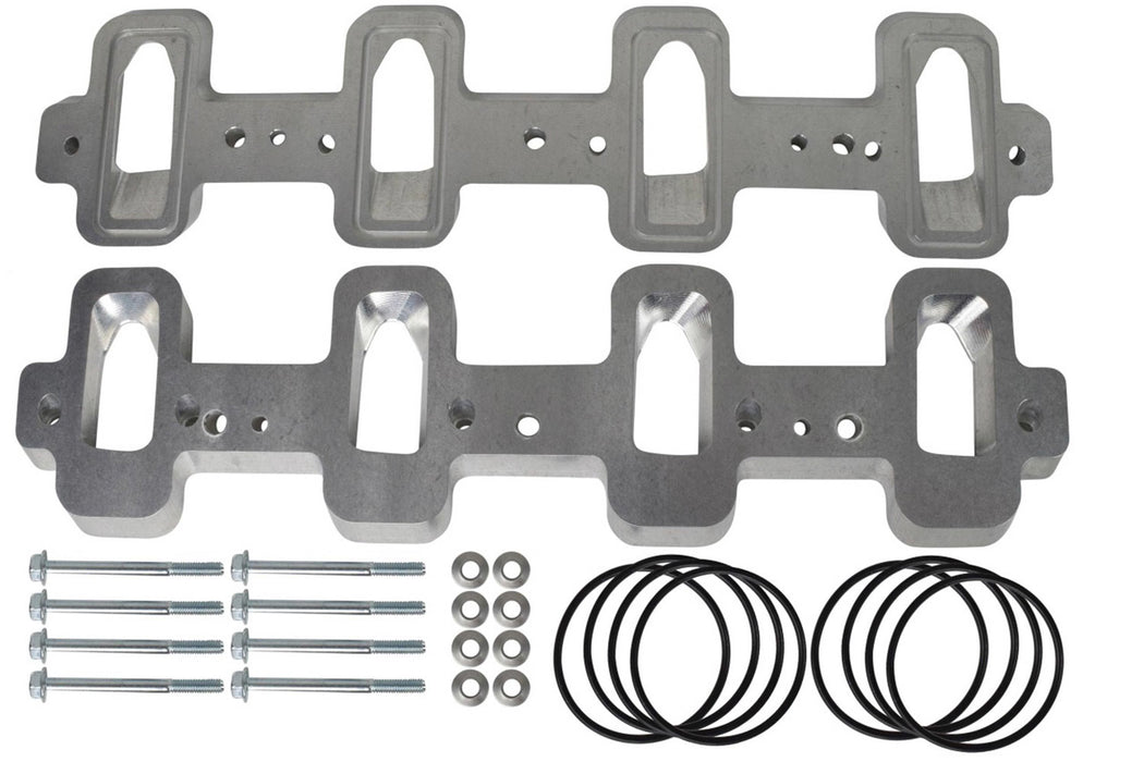 ICT BILLET 551316 Intake Port Adapter Cath edral Head to LS3