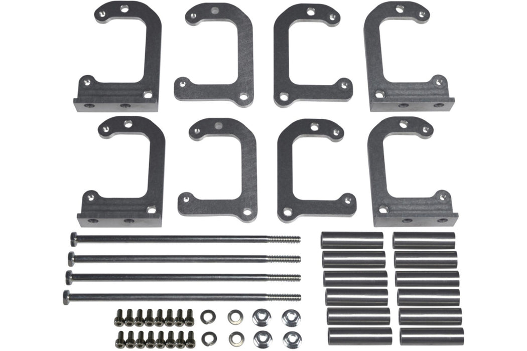 ICT BILLET 551562 LS Remote Mount Coil Rel ocation Brackets