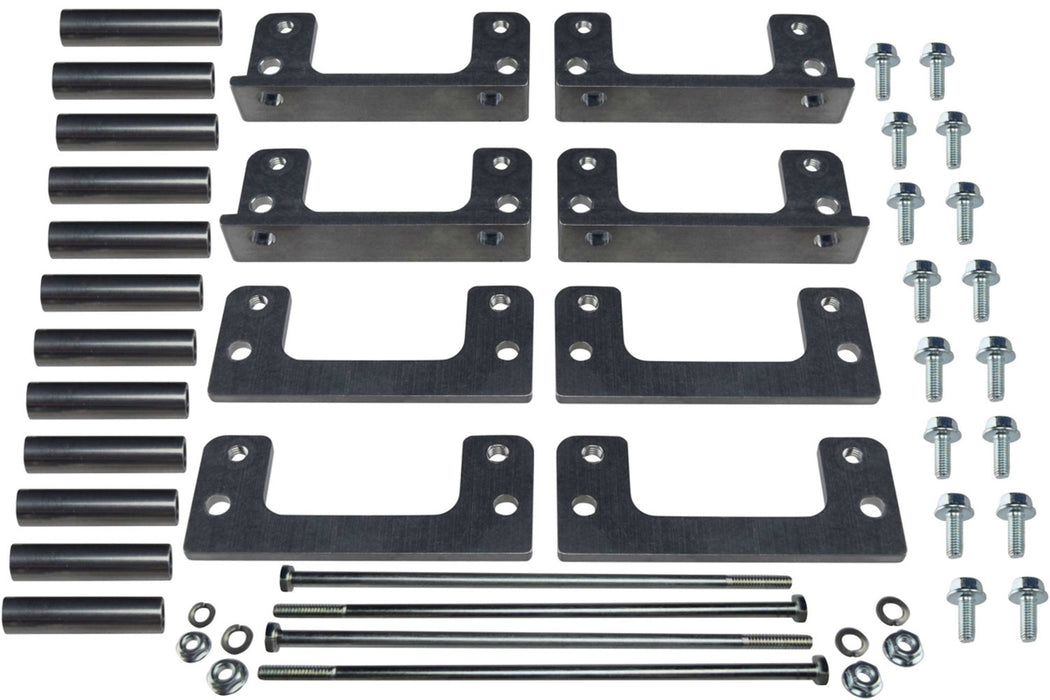 ICT BILLET 551583 LS Truck Square - Remote Mount Coil Relocation