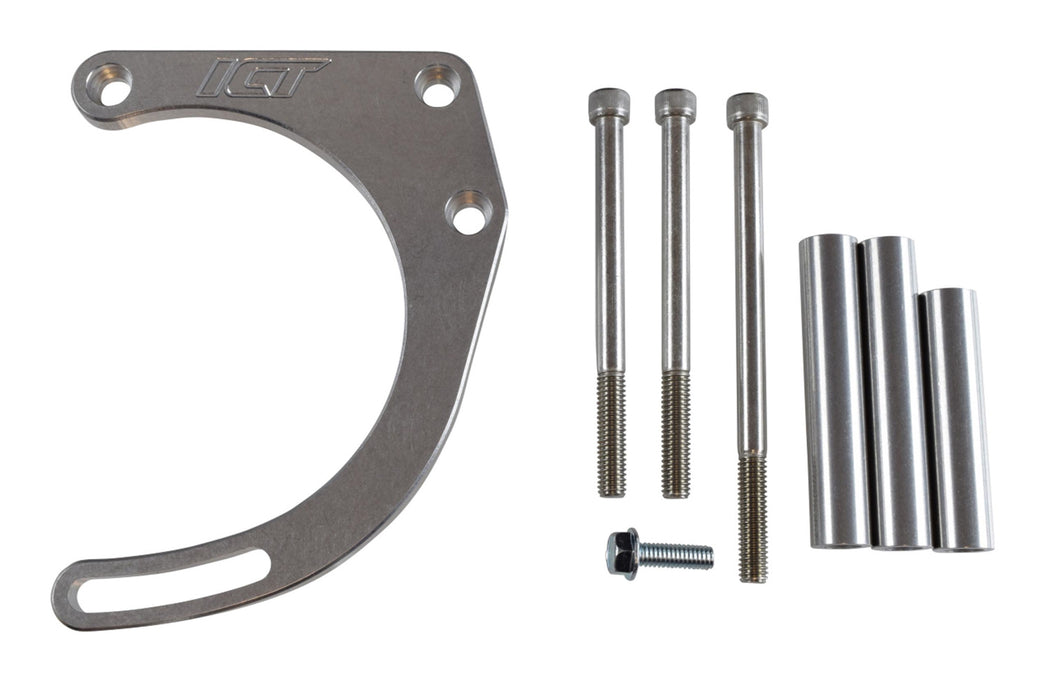 ICT BILLET 551672E SBC Billet Low Mount Alt ernator Bracket