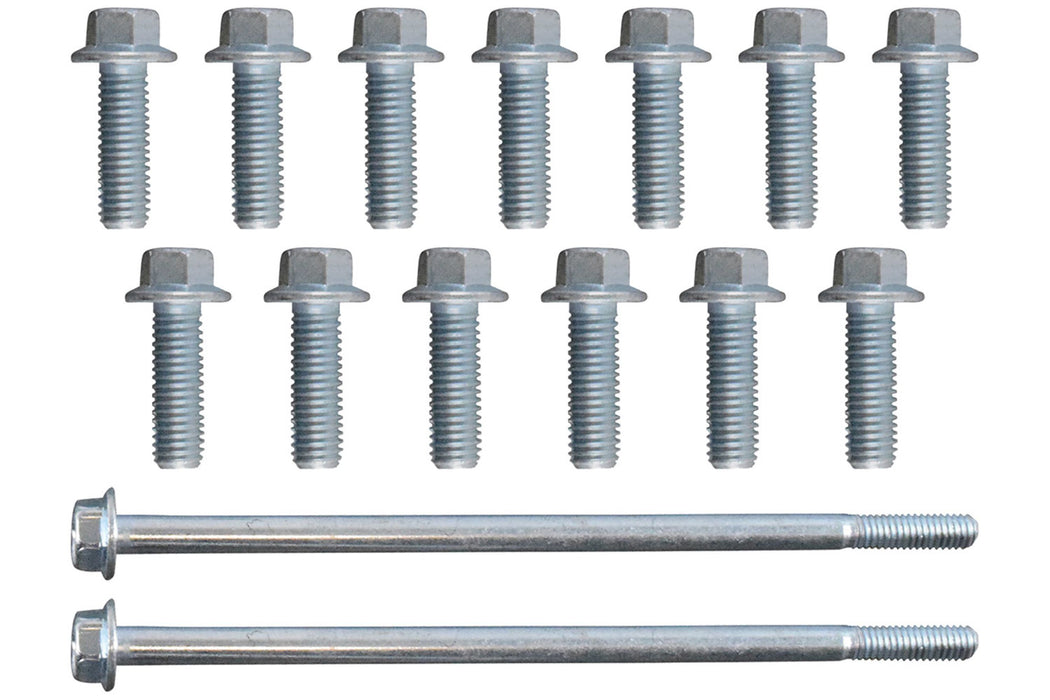 ICT BILLET 551680 LS Oil Pan Bolt Set Flange Head Bolts