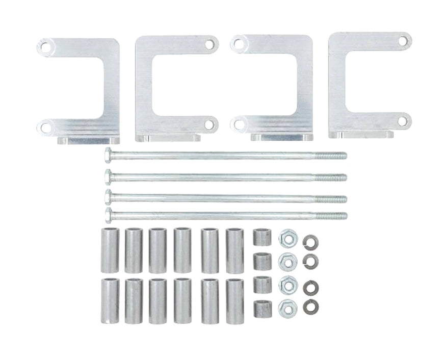 ICT BILLET 551839-GZ01 Ford 7.3L Godzilla Remot Coil Relocation Brackets