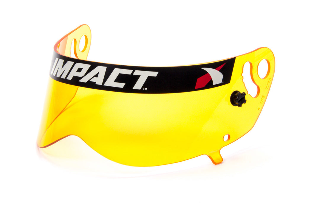 IMPACT RACING 13199904 Shield Amber Anti-Fog Champ/Nitro