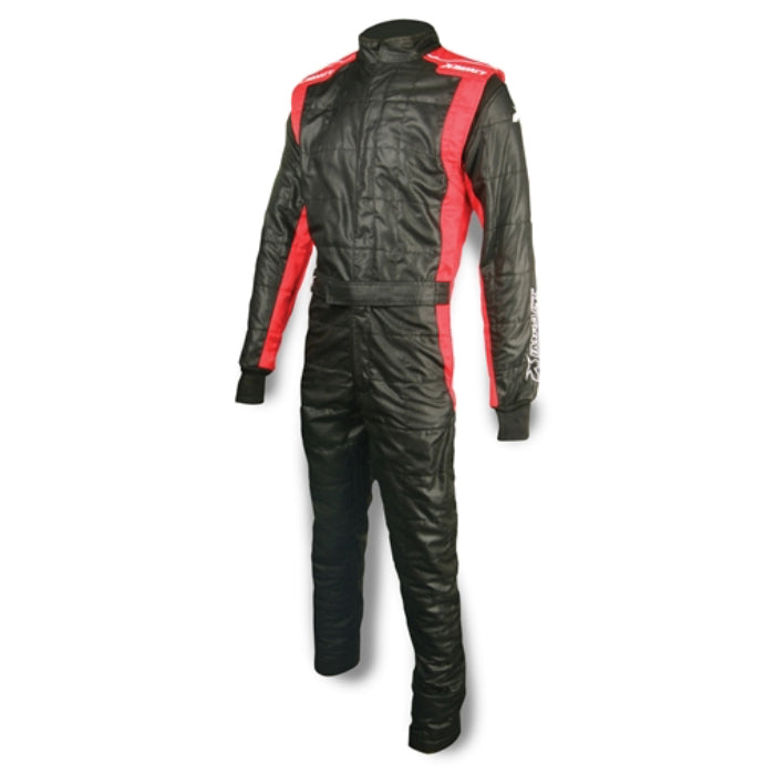 IMPACT RACING 24219407 Suit  Racer Medium Black/Red