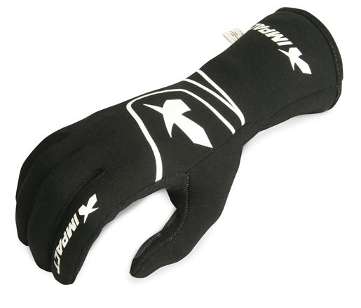 IMPACT RACING 34200310 Glove G6 Black Small SFI 3.3/5