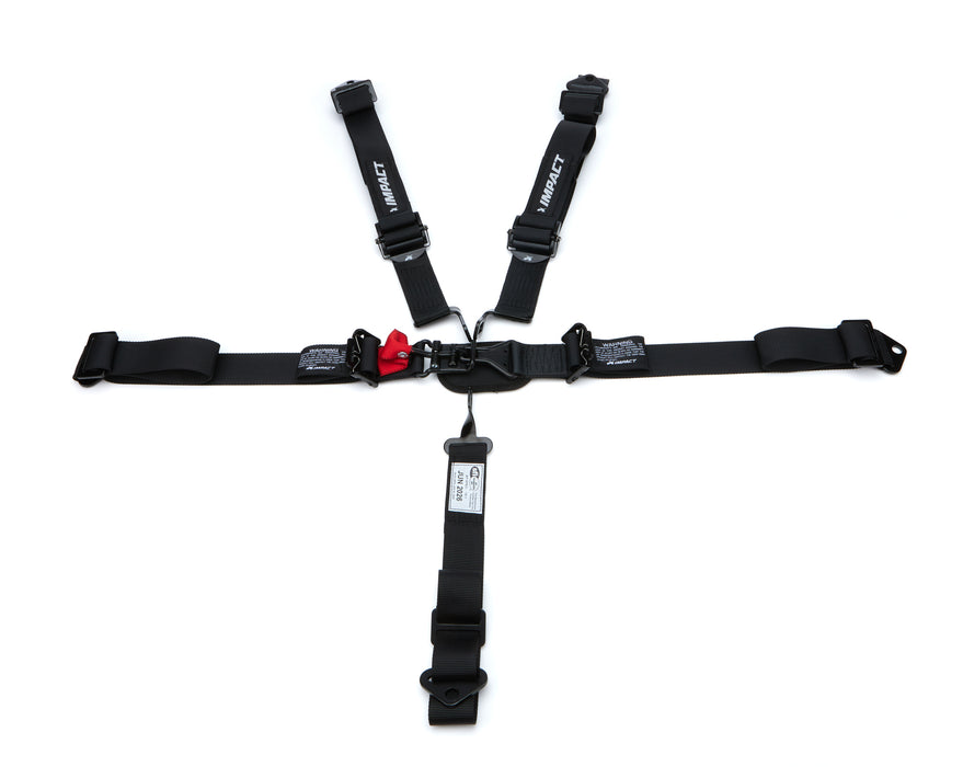 IMPACT RACING 53112222 Restraint 5-PT L/L 2in P/D Both Lap Ind Shldr
