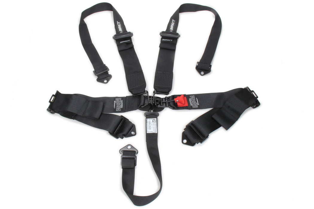 IMPACT RACING 54111231 5-PT Harness L&L Ind Shldr 3in to 2in Trans