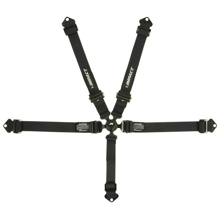 IMPACT RACING 57349226 5-PT Harness 2in Camlock Integral Lap Adjuster