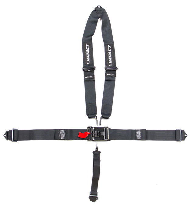 IMPACT RACING 59811111 5-PT Harness System Int L&L Pull Down V-Type