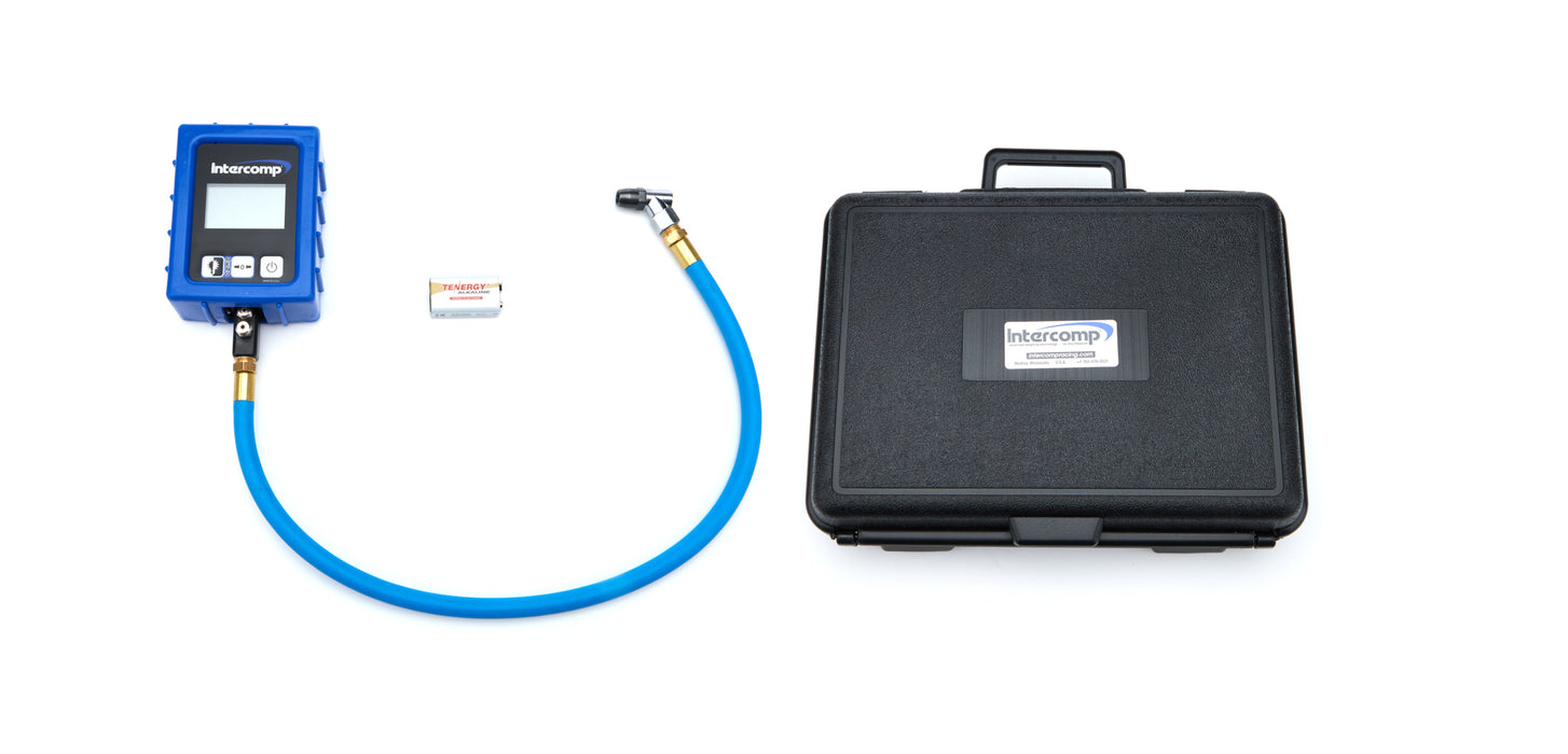 INTERCOMP 360049 Air Pressure Gauge 150 PSI Digital
