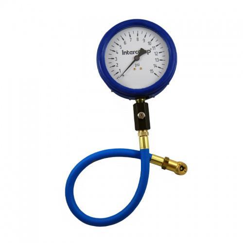 INTERCOMP 360058 Air Gauge 15 x 1/2 psi 4in Glow Dial