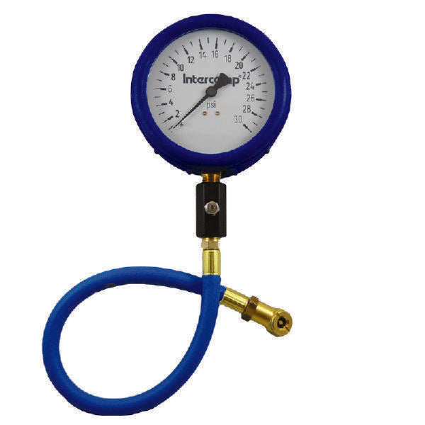 INTERCOMP 360059 Air Gauge 30psi 4in Glow