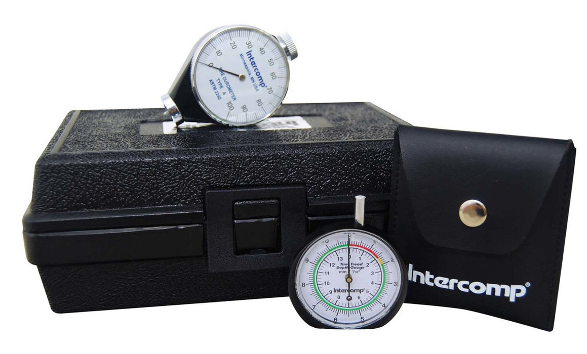 INTERCOMP 360110 Durometer & Tread Depth Gauge Set