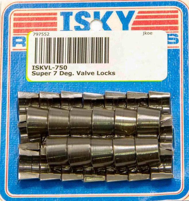 ISKY CAMS VL-750 Super 7 Deg. Valve Locks 11/32in +.50