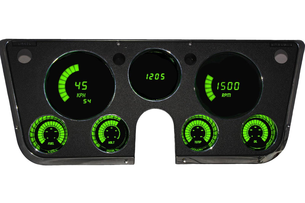 INTELLITRONIX BG6003G LED Bargraph Guage Cluster 67-72 Chevy Trk